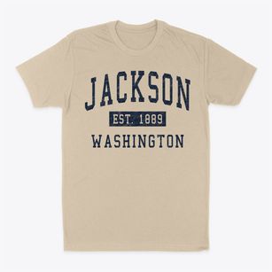Jackson Washington Classic Established Classic Dad T-Shirt