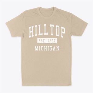 Hilltop Michigan Classic Established Classic Dad T-Shirt