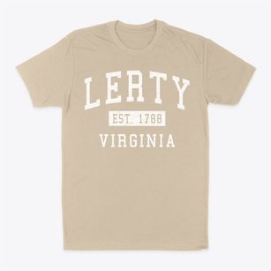 Lerty Virginia Classic Established Classic Dad T-Shirt