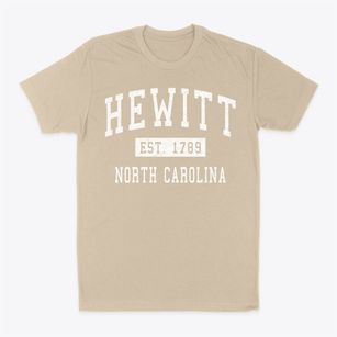 Hewitt North Carolina Classic Established Classic Dad T-Shirt