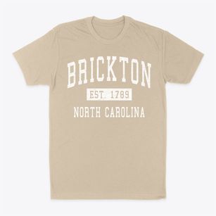 Brickton North Carolina Classic Established Classic Dad T-Shirt