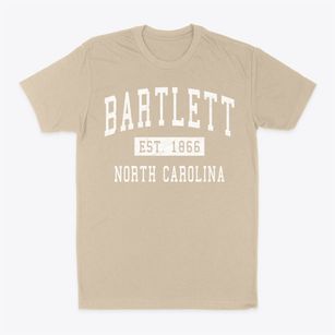 Bartlett North Carolina Classic Established Classic Dad T-Shirt