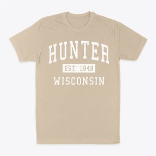 Hunter Wisconsin Classic Established Classic Dad T-Shirt