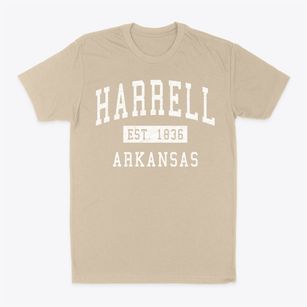 Harrell Arkansas Classic Established Classic Dad T-Shirt
