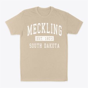 Meckling South Dakota Classic Established Classic Dad T-Shirt