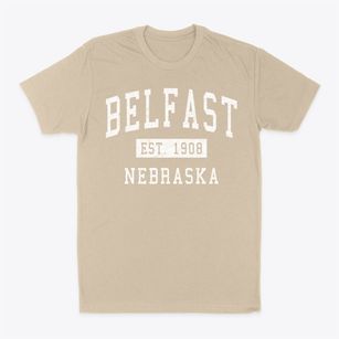Belfast Nebraska Classic Established Classic Dad T-Shirt