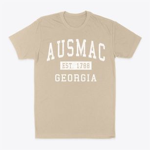 Ausmac Georgia Classic Established Classic Dad T-Shirt