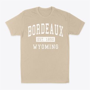 Bordeaux Wyoming Classic Established Classic Dad T-Shirt
