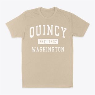 Quincy Washington Classic Established Classic Dad T-Shirt