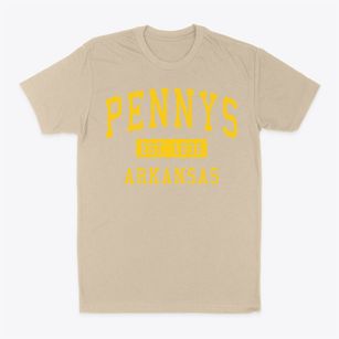 Pennys Arkansas Classic Established Classic Dad T-Shirt