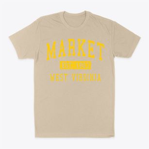 Market West Virginia Classic Established Classic Dad T-Shirt