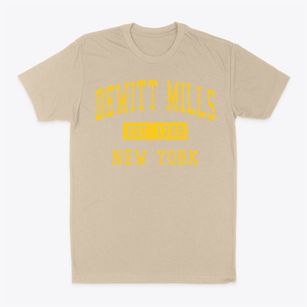 Dewitt Mills New York Classic Established Classic Dad T-Shirt