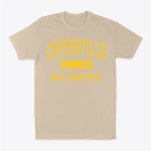 Copperville New Hampshire Classic Established Classic Dad T-Shirt