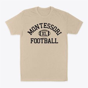 Montessori School Of Alexandria Classic Football Classic Dad T-Shirt