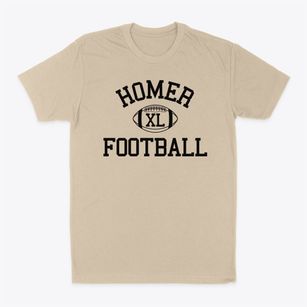 Homer Charter School Classic Football Classic Dad T-Shirt