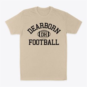 Dearborn Heights Montessori Center Classic Football Classic Dad T-Shirt