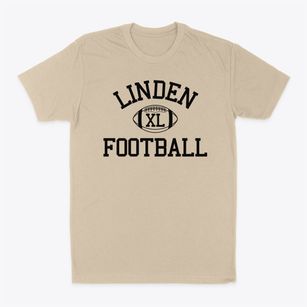 Linden High School Classic Football Classic Dad T-Shirt