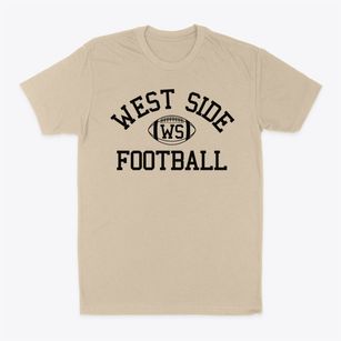 West Side High School Classic Football Classic Dad T-Shirt
