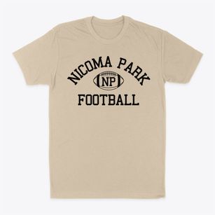Nicoma Park Intermediate School Classic Football Classic Dad T-Shirt