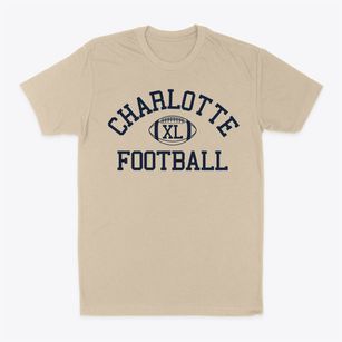 Charlotte High School Classic Football Classic Dad T-Shirt