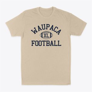 Waupaca High School Classic Football Classic Dad T-Shirt