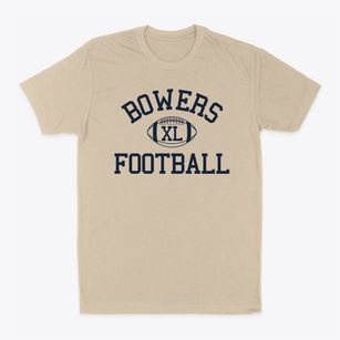 Bowers School Classic Football Classic Dad T-Shirt