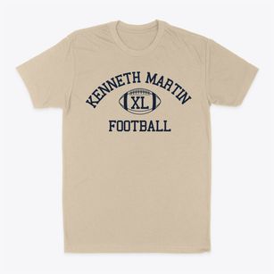Kenneth Martin Center C Classic Football Classic Dad T-Shirt
