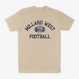 Millard West High School Classic Football Classic Dad T-Shirt