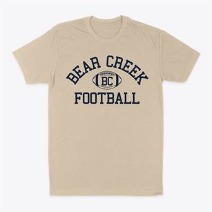 Bear Creek High School Classic Football Classic Dad T-Shirt