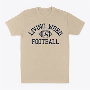 Living Word Christian School Classic Football Classic Dad T-Shirt