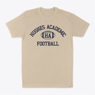 Hughes Academic Magnet School Classic Football Classic Dad T-Shirt