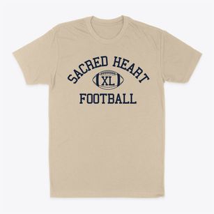 Sacred Heart Church Classic Football Classic Dad T-Shirt
