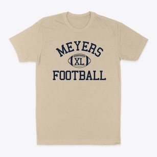 Elmer L. Meyers Senior High School Classic Football Classic Dad T-Shirt