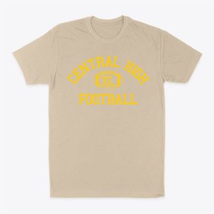 Central High School Classic Football Classic Dad T-Shirt
