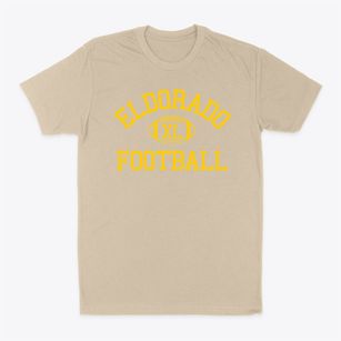 Eldorado High School Classic Football Classic Dad T-Shirt