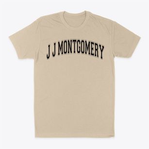 J J Montgomery Elementary School Varsity Arch Classic Dad T-Shirt