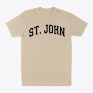 Saint John Evangelist School Varsity Arch Classic Dad T-Shirt