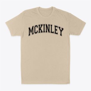 Mckinley Elementary School Varsity Arch Classic Dad T-Shirt