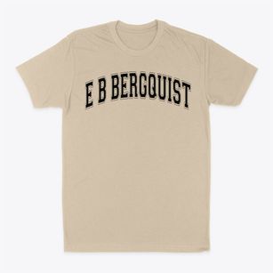 E B Bergquist Elementary School Varsity Arch Classic Dad T-Shirt