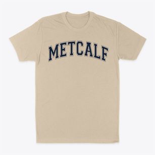 Metcalf Elementary School Varsity Arch Classic Dad T-Shirt