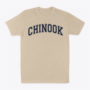 Chinook Middle School Varsity Arch Classic Dad T-Shirt