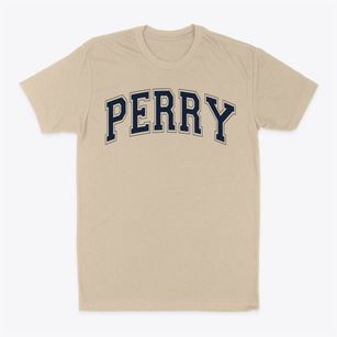 Perry Elementary School Varsity Arch Classic Dad T-Shirt