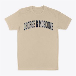 George R Moscone Elementary School Varsity Arch Classic Dad T-Shirt