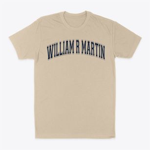 William R Martin Middle School Varsity Arch Classic Dad T-Shirt