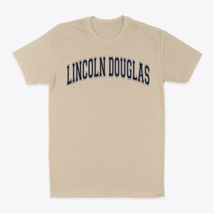 Lincoln Douglas Elementary School Varsity Arch Classic Dad T-Shirt