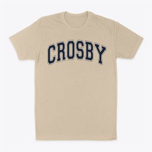 Crosby Middle School Varsity Arch Classic Dad T-Shirt