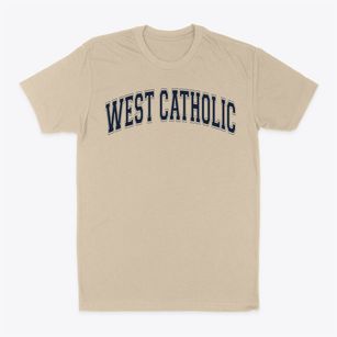 West Catholic High School Varsity Arch Classic Dad T-Shirt