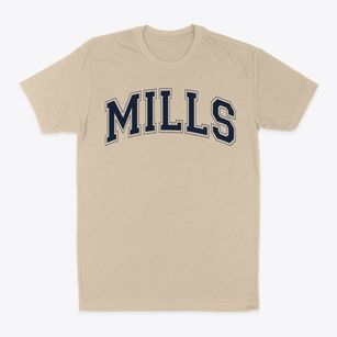Mills Elementary School Varsity Arch Classic Dad T-Shirt