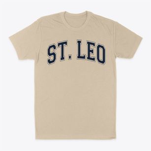 Saint Leo School & Church Varsity Arch Classic Dad T-Shirt