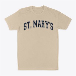 St. Mary's Church Varsity Arch Classic Dad T-Shirt